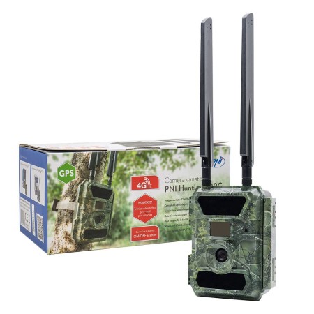 PNI Hunting 400C 12MP Jagdkamera mit 4G LTE Internet, GPS