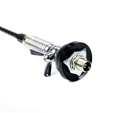 PNI S60 CB antenna with butterfly, picket length 59 cm, with support, 4 m cable and PL plug, fiberglass