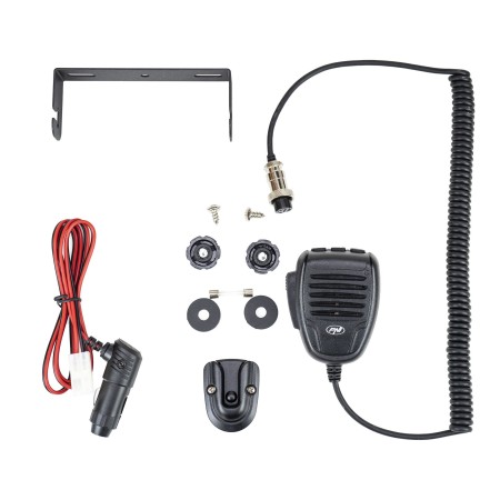 CB PNI Escort HP 9700 USB, ANC, ASQ radio station, 12V / 24V power supply, antenna and cigarette lighter socket included