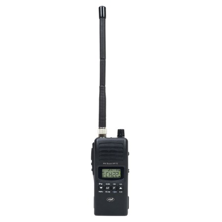 HP 72 Escort HP 72 portable CB radio station, multi-standard, 4 W, AM-FM, Roger Beep