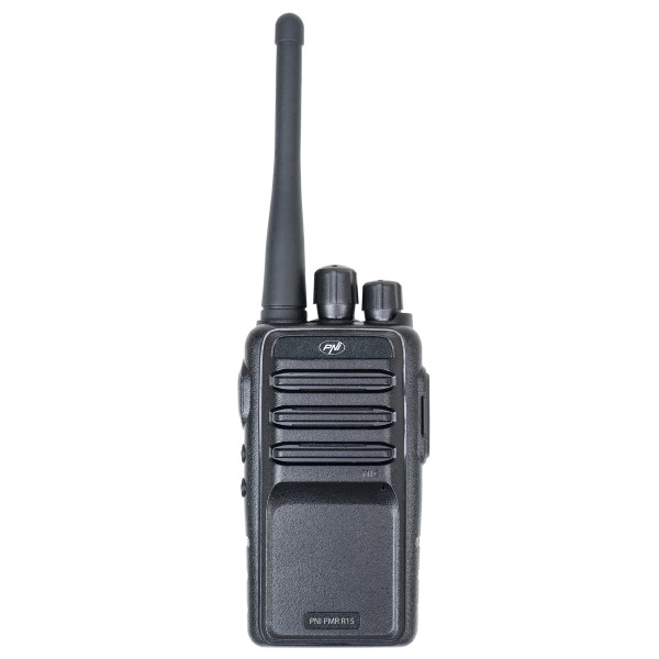 PNI PMR R15 0,5 W professioneller tragbarer Radiosender, ASQ, TOT, Monitor, programmierbar, 1200 mAh Akku