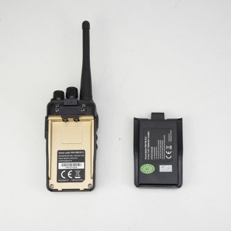 PNI PMR R15 0,5 W professioneller tragbarer Radiosender, ASQ, TOT, Monitor, programmierbar, 1200 mAh Akku