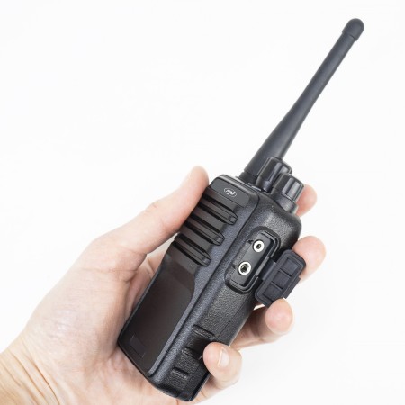 PNI PMR R15 Stazione radio portatile professionale da 0,5 W, ASQ, TOT, monitor, programmabile, batteria da 1200 mAh