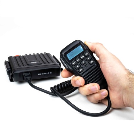 PNI Escort HP 55 ASQ CB radio station, multi-norm, RF gain, ASQ, adjustable SQ, cigarette lighter socket included