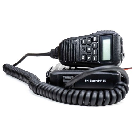 PNI Escort HP 55 ASQ CB radio station, multi-norm, RF gain, ASQ, adjustable SQ, cigarette lighter socket included