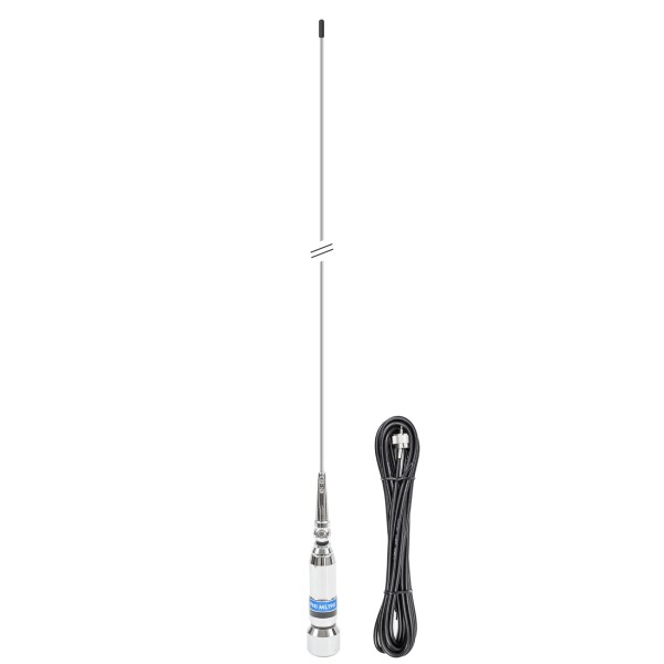 PNI ML190 CB-Antenne, Länge 188 cm, 26-28 MHz, 600 W mit 90-Grad-Neigung