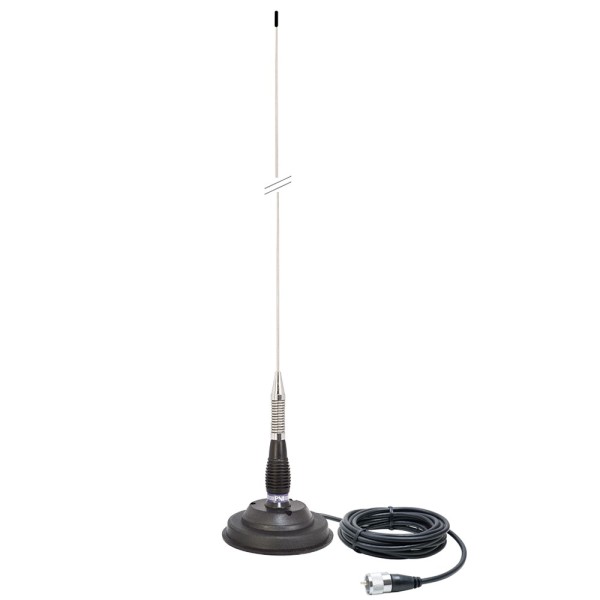 PNI ML100 CB-Antenne, Länge 100 cm, 26–30 MHz, 250 W, 125 mm Magnet im Lieferumfang enthalten