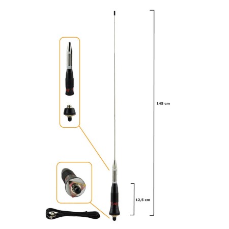 Antenna radio CB PNI SUPER STAR P-145