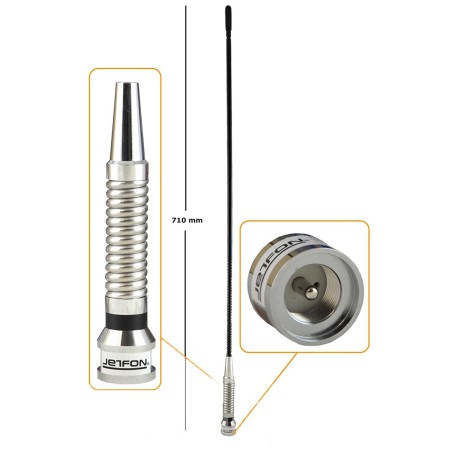 CB radio antenna PNI M-1100 length 71 cm, 27 MHz