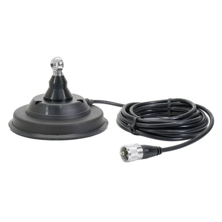 Antenna CB PNI S75 con farfalla, 26-28MHz, lunghezza del picco 54 cm, magnete 125mm incluso