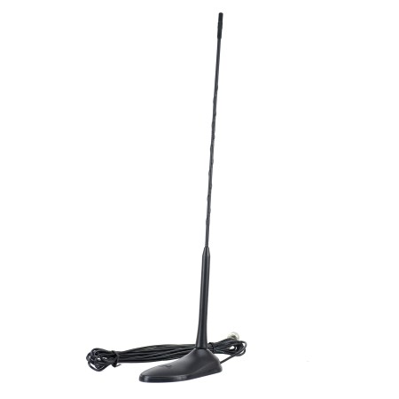 Antenna CB PNI Extra 45, con magnete incluso, lunghezza 45 cm, SWR 1.0, 26-30MHz, 150W, fibra di vetro