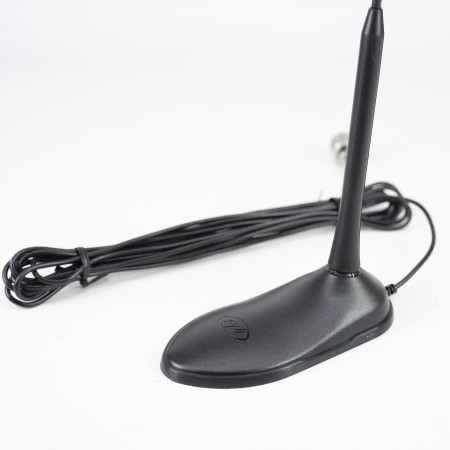 Antenna CB PNI Extra 45, con magnete incluso, lunghezza 45 cm, SWR 1.0, 26-30MHz, 150W, fibra di vetro