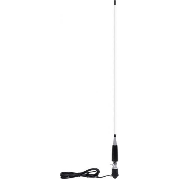 PNI-TF1100 CB Antenna PNI Wind Typhoon 1100 con farfalla, 135 cm, cavo RG58 da 4 m, 26,5-27,8 MHz, 500 W, 2,8 dB