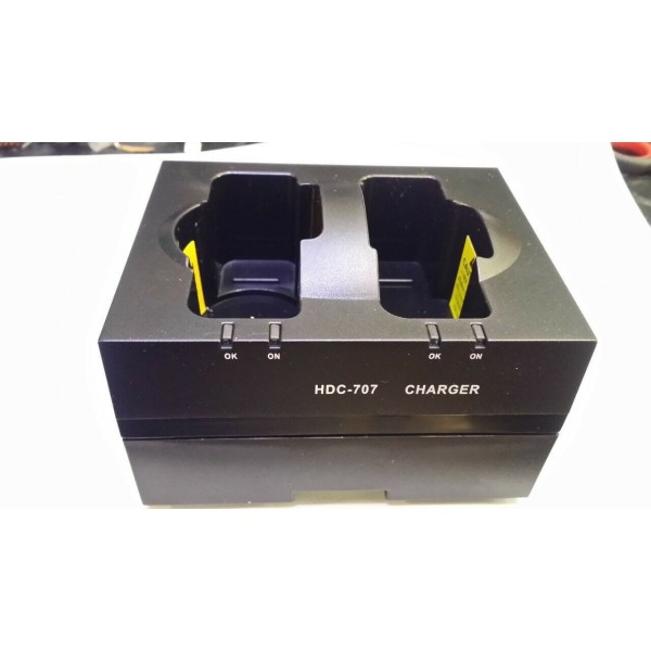 HDC-707 OKAYO DUAL SLOT BASE DI RICARICA X TGS-80R e TGS-80T