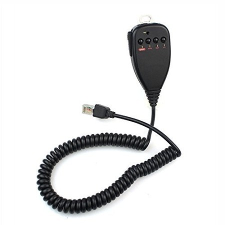 Microphone MC-45 PLUG pour appareils véhiculaires KENWOOD avec connexion RJ45