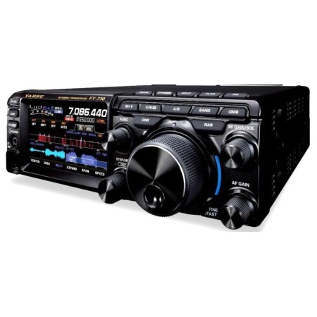 Yaesu FT-710 AESS HF/50 MHz SDR-Transceiver mit externem SP-40-Lautsprecher