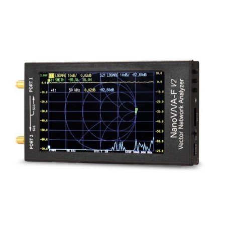 Analyseur de réseau vectoriel JNC NANOVNA-F V2 de 50 kHz à 3 GHz