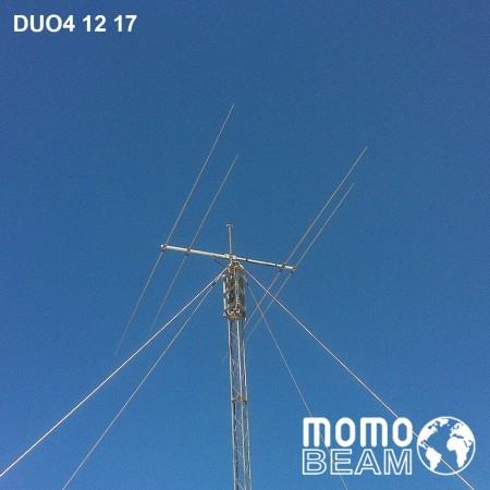 MomoBeam DUO4 12/17 12 and 17 meter directive antenna