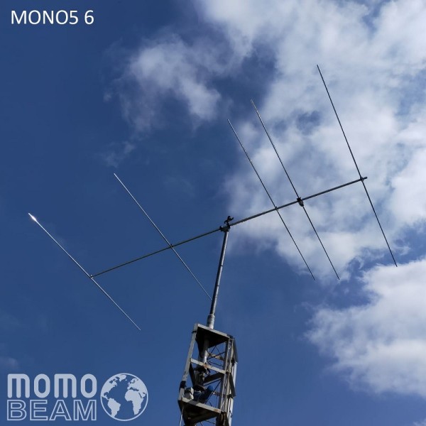 MomoBeam MONO5 6, 6 meter band 5 element directive antenna