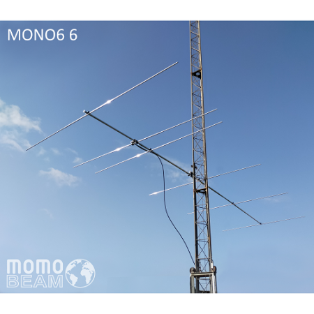 Antenne MomoBeam MONO6 6 Directive avec 6 éléments, bande de 6 mètres