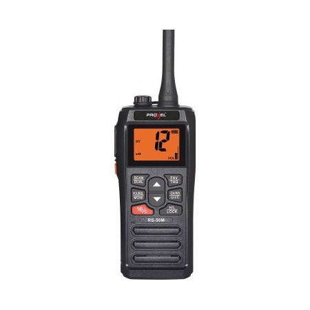 RECENT RS-50M - Ricetrasmittente VHF galleggiante e waterproof IPX7