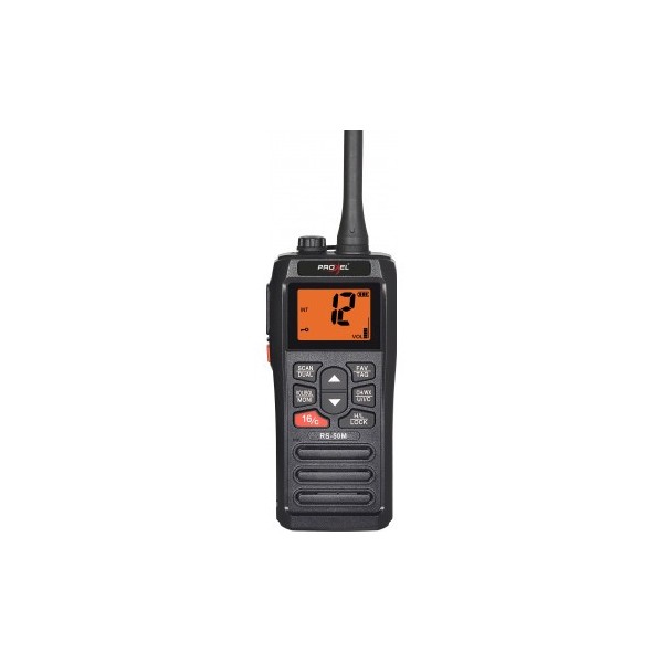 RECENT RS-50M - Ricetrasmittente VHF galleggiante e waterproof IPX7