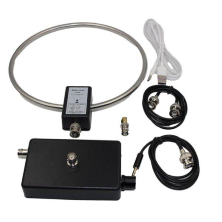 Dishibo GA-450 Antenna loop magnetico attiva da interno ricezione 3,5-30 MHz