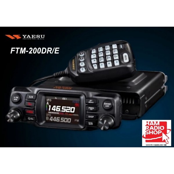 YAESU FTM-200DE FTM-200DE Émetteur-récepteur numérique/analogique C4FM/FM 144/430 MHz double bande 50 W