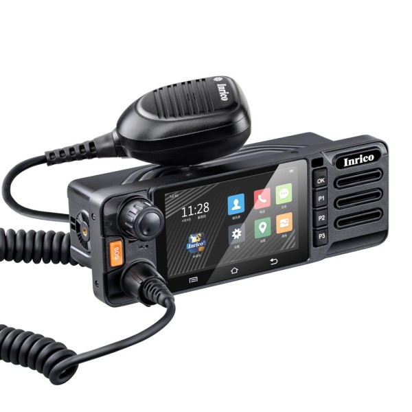 Inrico TM9 PoC Radio - Ricetrasmettitore veicolare LTE - Zello - Echolink