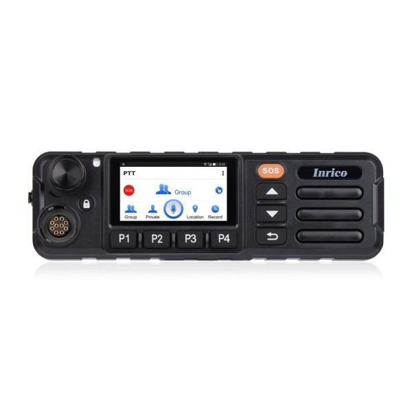 Émetteur-récepteur de véhicule Inrico TM-7PLUS PoC Radio LTE Zello, Echolink, DMR DroidStar