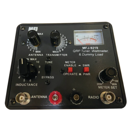 Tuner d'antenne QRP MFJ-9219 avec ros/wattmètre et charge factice interne