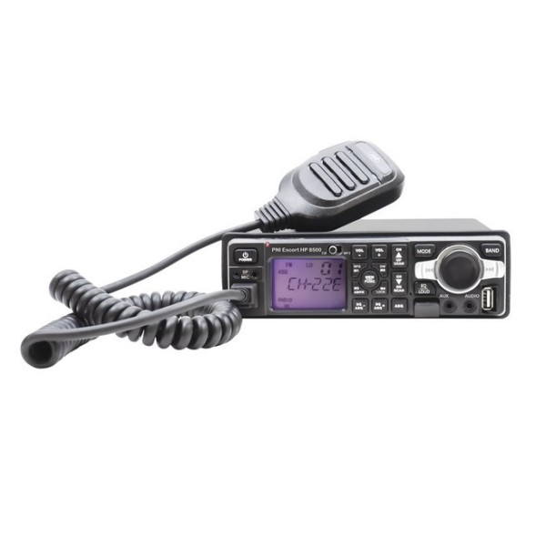 PNI HP8500 Stazione radio CB e lettore MP3 PNI Escort HP 8500 ASQ include cuffie con microfono