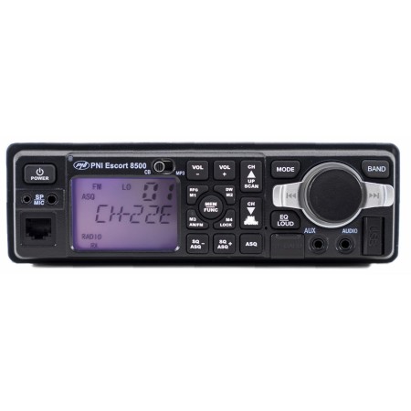 PNI HP8500 CB-Radiosender und MP3-Player PNI Escort HP 8500 ASQ inklusive Kopfhörer mit Mikrofon