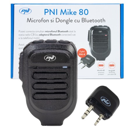 MIKE80 Microphone and Dongle with Bluetooth, dual channel