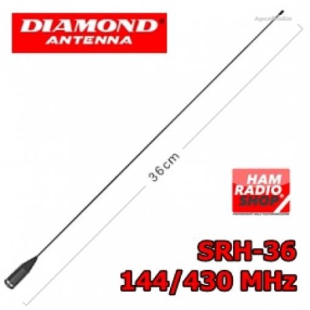 DIAMOND SRH-36 Antenna for laptops band 144-430 MHz MOUSE TAIL