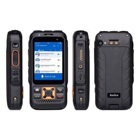 Inrico S100 PoC Radio Portable 4G LTE Android transceiver for professional use