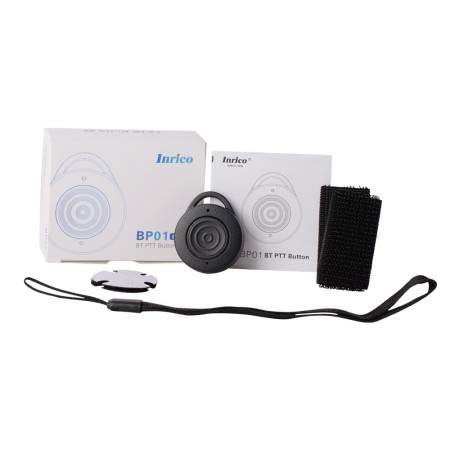 Inrico BP01 Pulsante PTT bluetooth con accessori