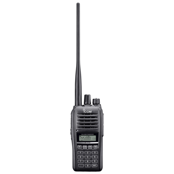 Icom IC-T10 VHF/UHF-Dualband-Analog-Transceiver, mit Tastatur, Display und VOX-Funktion