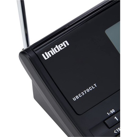 Scanner de base Uniden UBC-370CLT 25-960 MHz, 500 canaux, AM, NFM, WFM