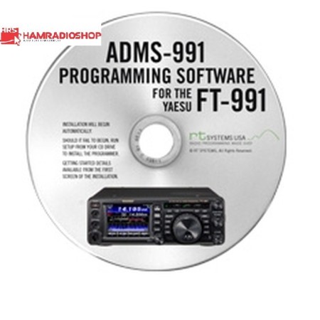 ADMS-991A-U PROGRAMMIERSOFTWARE FÜR YAESU FT-991A