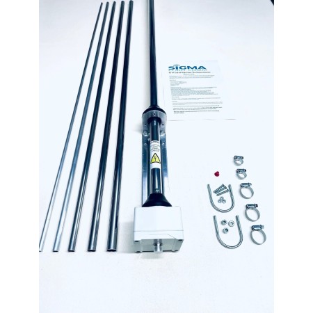 SE HF X-80 XP ANTENNE VERTICALE HAUTE PUISSANCE HF 1kW 80-6 mètres