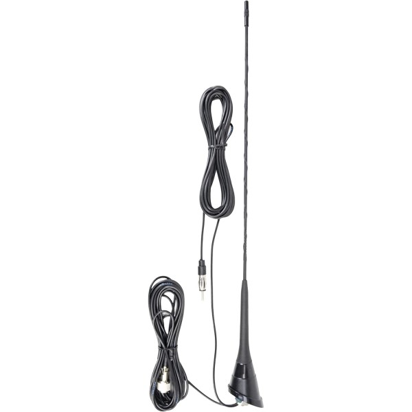 PNI DUPLEX 2000 CB + FM-Antenne (26-28 + 87-108 MHz) Glasfaser, 49 cm.