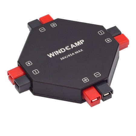 Windcamp AP-4 PowerSplitter connettori tipo PowerPole