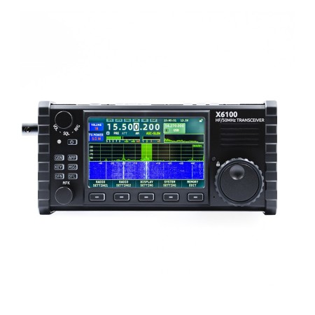 XIEGU X6100- RTX SDR QRP portatile 1-55 MHz 10 W con ATU, DSP e batteria