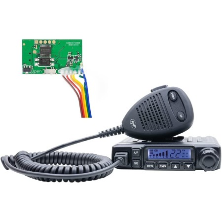 PNI Escort HP 6550 mit installiertem PNI ECH01, Multistandard, 4 W, AM-FM, 12 V, ASQ, mit Eco-Modus