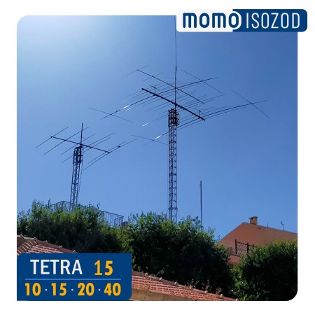 Antenne directive MomoBeam TETRA 15 pour bandes de 10/15/20/40 mètres