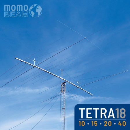 MomoBeam TETRA 18 Directive antenna for 10/15/20/40 meter bands