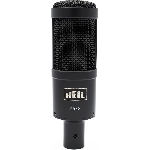 Heil Sound PR40 - Top Class Dynamic Microphone, Black