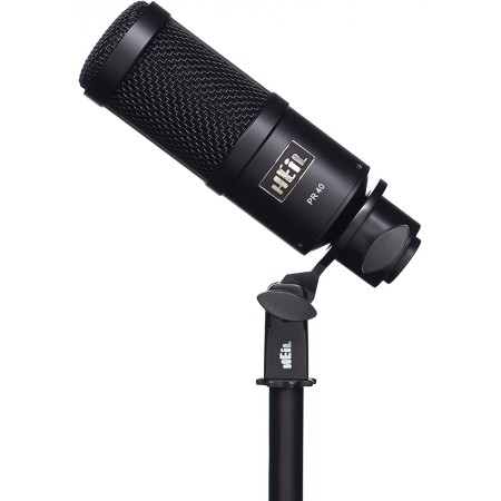 Heil Sound PR40 - Top Class Dynamic Microphone, Black