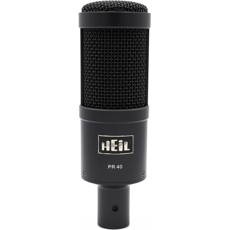 Heil Sound PR40 - Microphone dynamique haut de gamme, noir